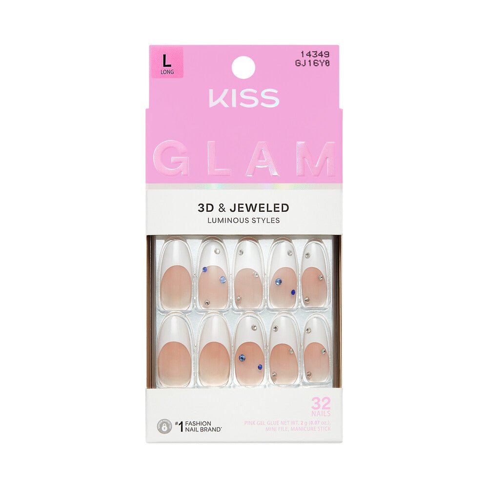 Kiss Glam 3D & Jeweled Nails - Beauty Exchange Beauty Supply