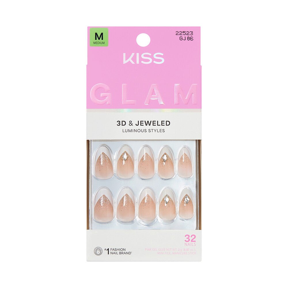 Kiss Glam 3D & Jeweled Nails - Beauty Exchange Beauty Supply