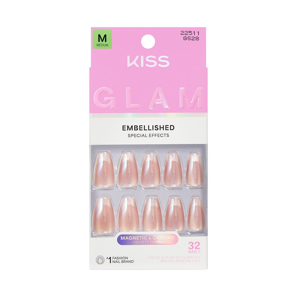 Kiss Glam Embellished Special Effects Nails - Beauty Exchange Beauty Supply