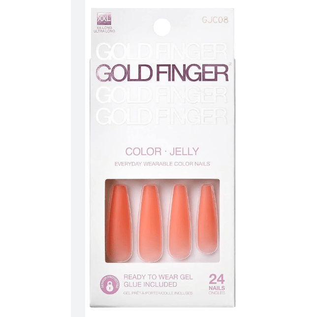 Kiss Gold Finger Jelly Nail Color - Beauty Exchange Beauty Supply