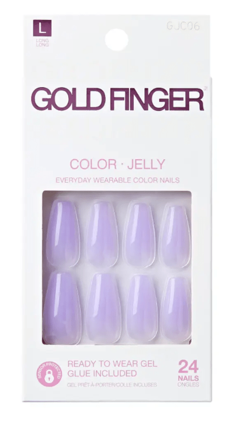 Kiss Gold Finger Jelly Nail Color - Beauty Exchange Beauty Supply