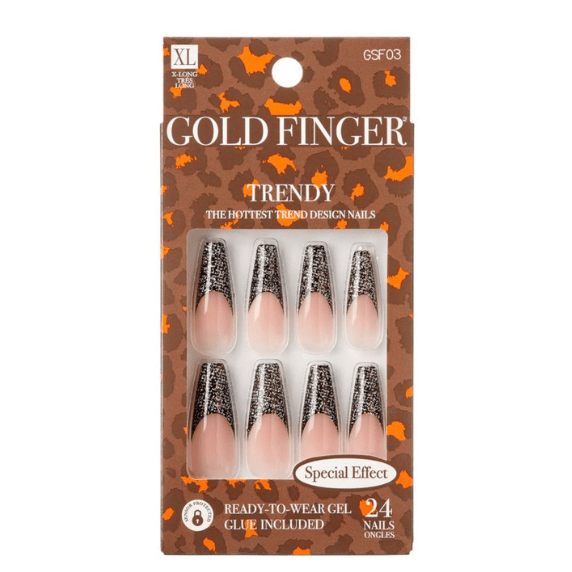 Kiss Gold Finger Jelly Nail Color - Beauty Exchange Beauty Supply