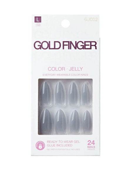 Kiss Gold Finger Jelly Nail Color - Beauty Exchange Beauty Supply