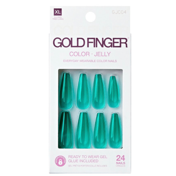 Kiss Gold Finger Jelly Nail Color - Beauty Exchange Beauty Supply