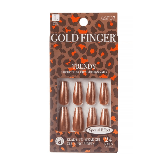 Kiss Gold Finger Jelly Nail Color - Beauty Exchange Beauty Supply