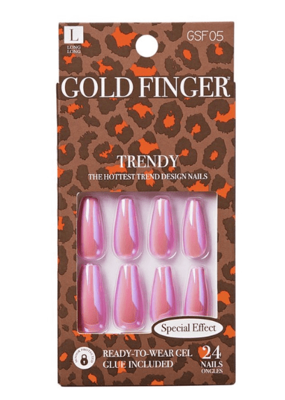 Kiss Gold Finger Jelly Nail Color - Beauty Exchange Beauty Supply