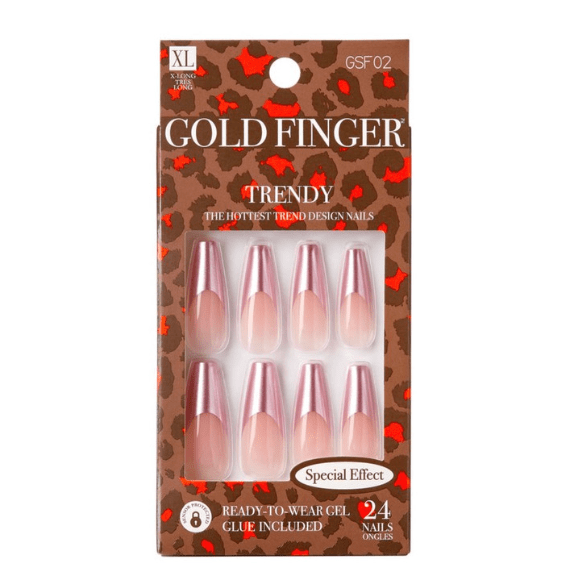 Kiss Gold Finger Jelly Nail Color - Beauty Exchange Beauty Supply
