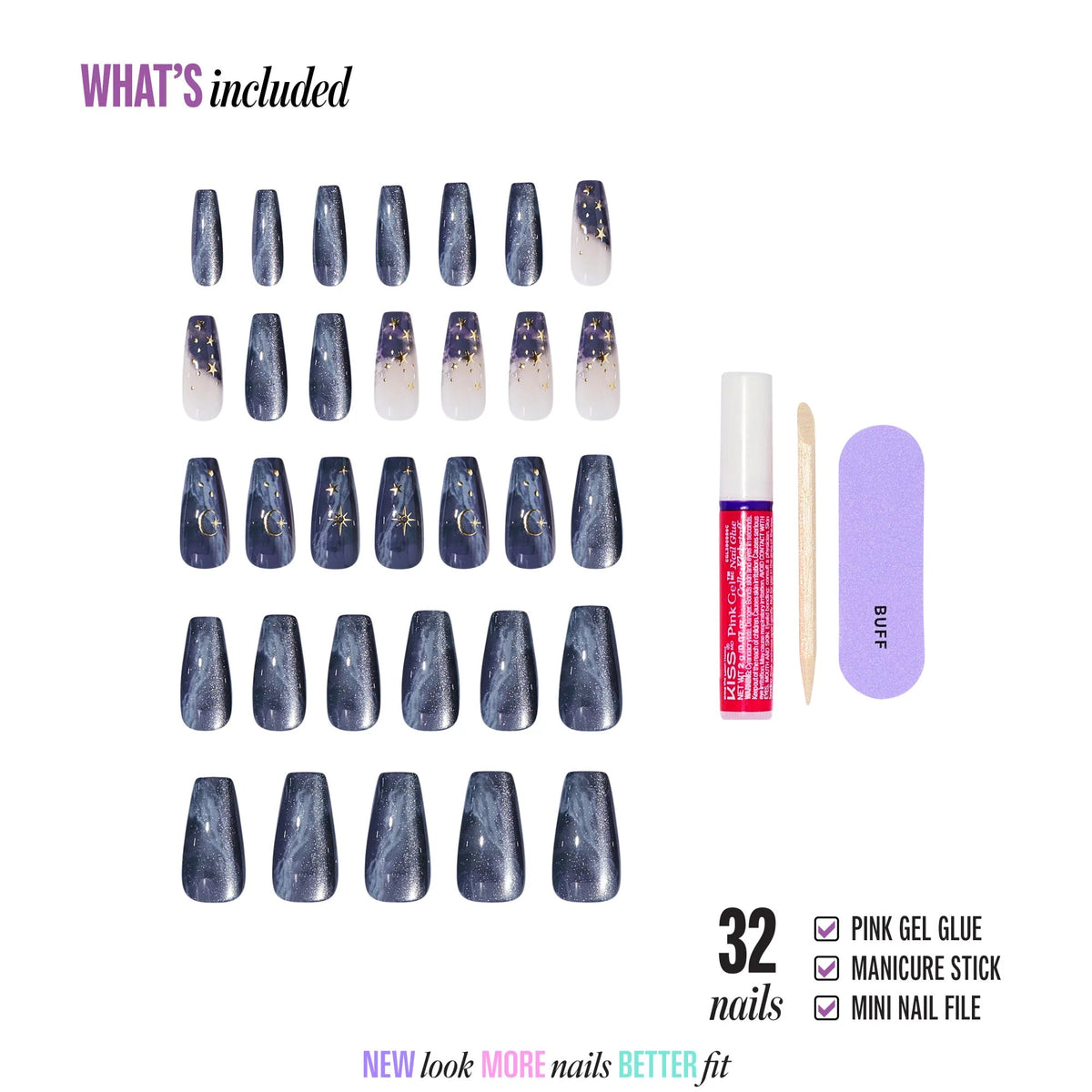 KISS HAUNT Halloween Press-On Nails – Glow In The Dark - Beauty Exchange Beauty Supply