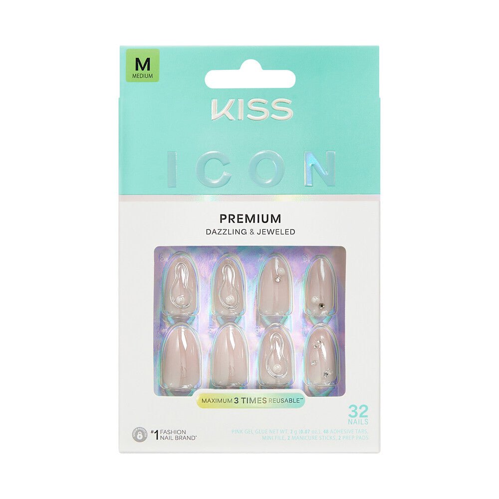 Kiss Icon Premium Dazzling & Jeweled Nails - Beauty Exchange Beauty Supply
