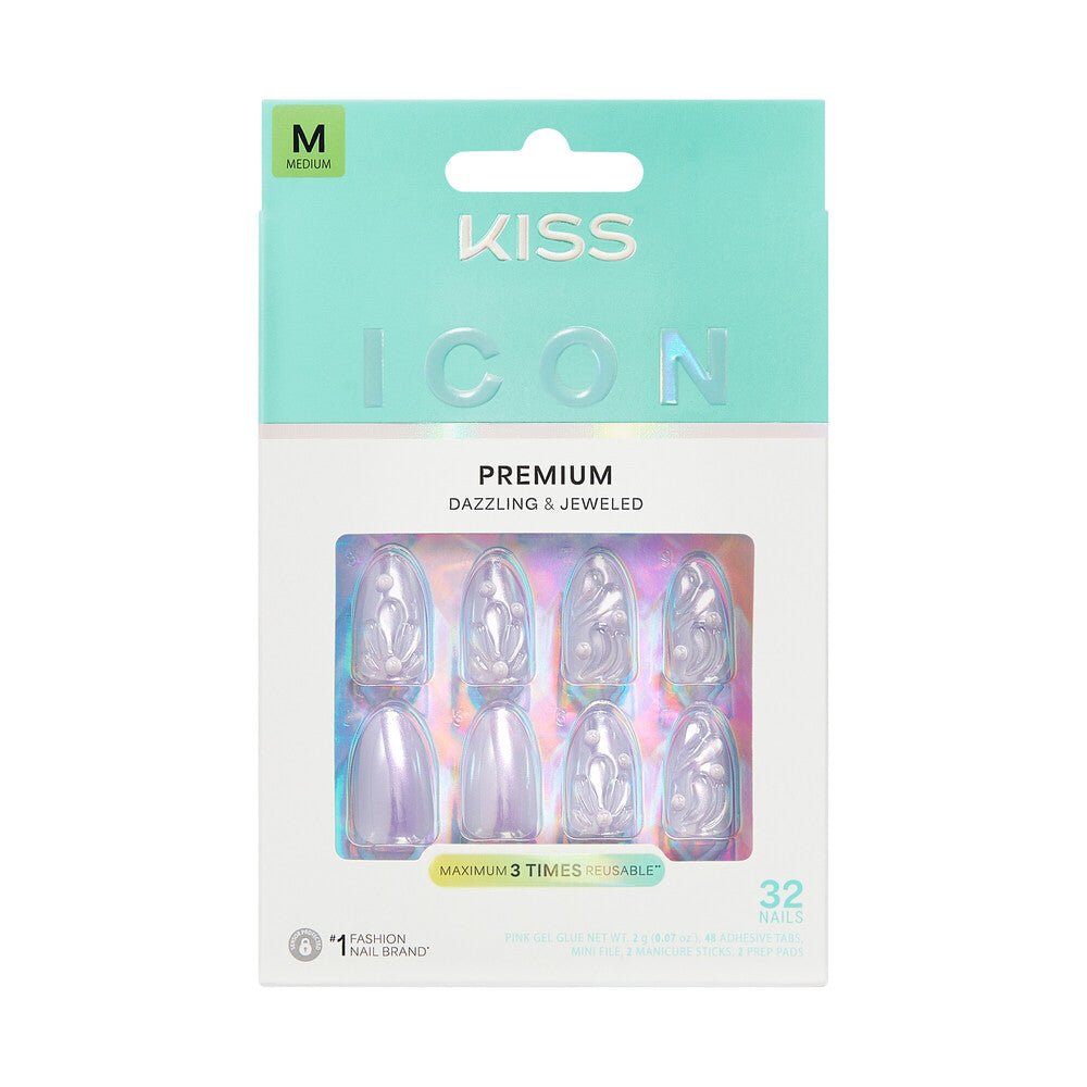 Kiss Icon Premium Dazzling & Jeweled Nails - Beauty Exchange Beauty Supply
