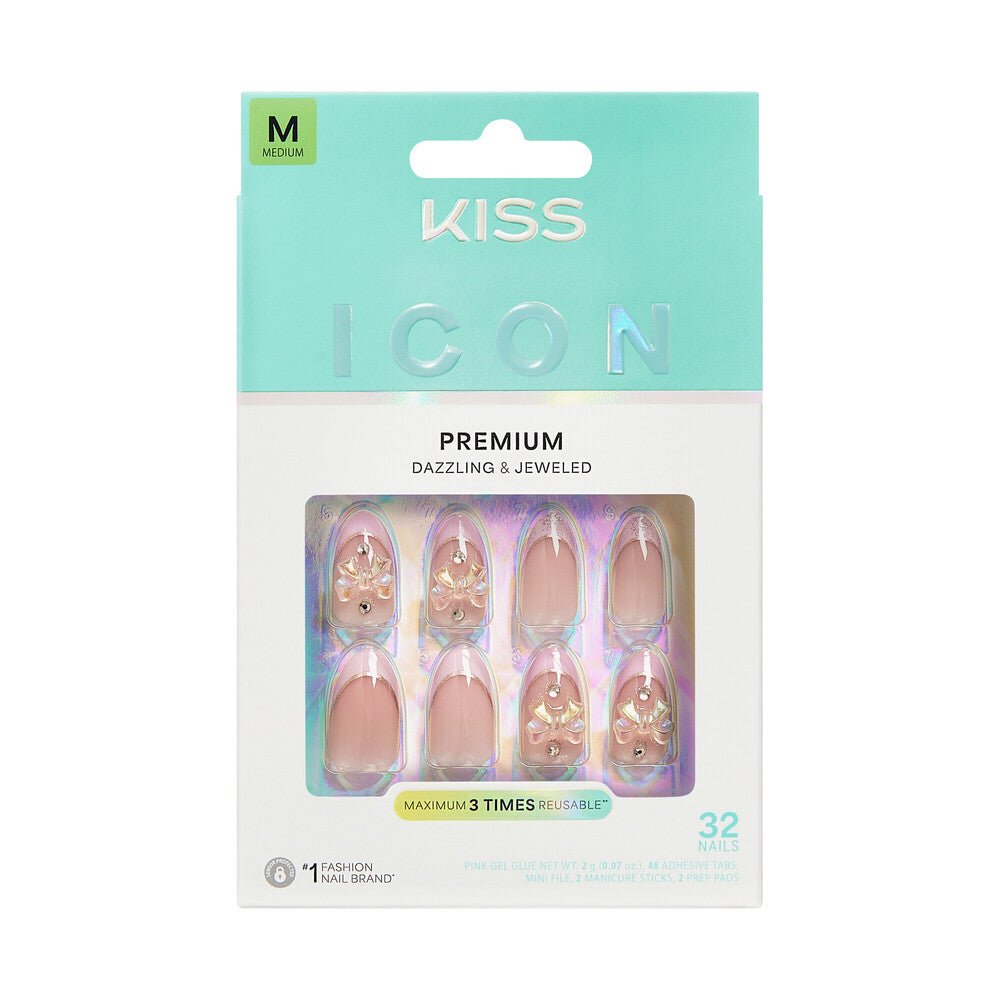 Kiss Icon Premium Dazzling & Jeweled Nails - Beauty Exchange Beauty Supply