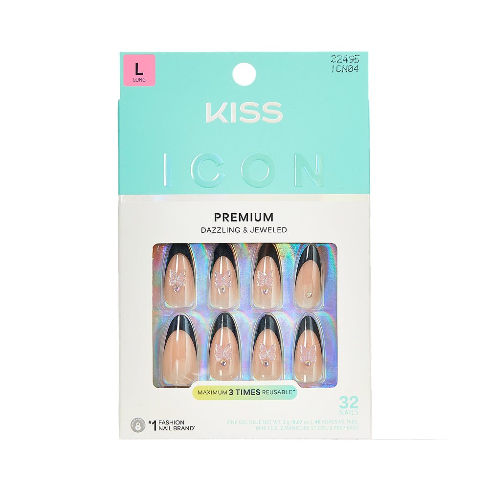 Kiss Icon Premium Dazzling & Jeweled Nails - Beauty Exchange Beauty Supply