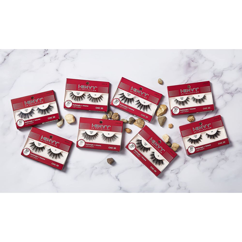 KISS iEnvy 3D Collection Chic Eyelashes - Beauty Exchange Beauty Supply