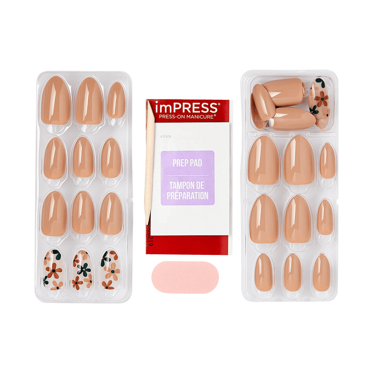 KISS imPRESS Design Press-On Nails – No Glue Needed - Beauty Exchange Beauty Supply