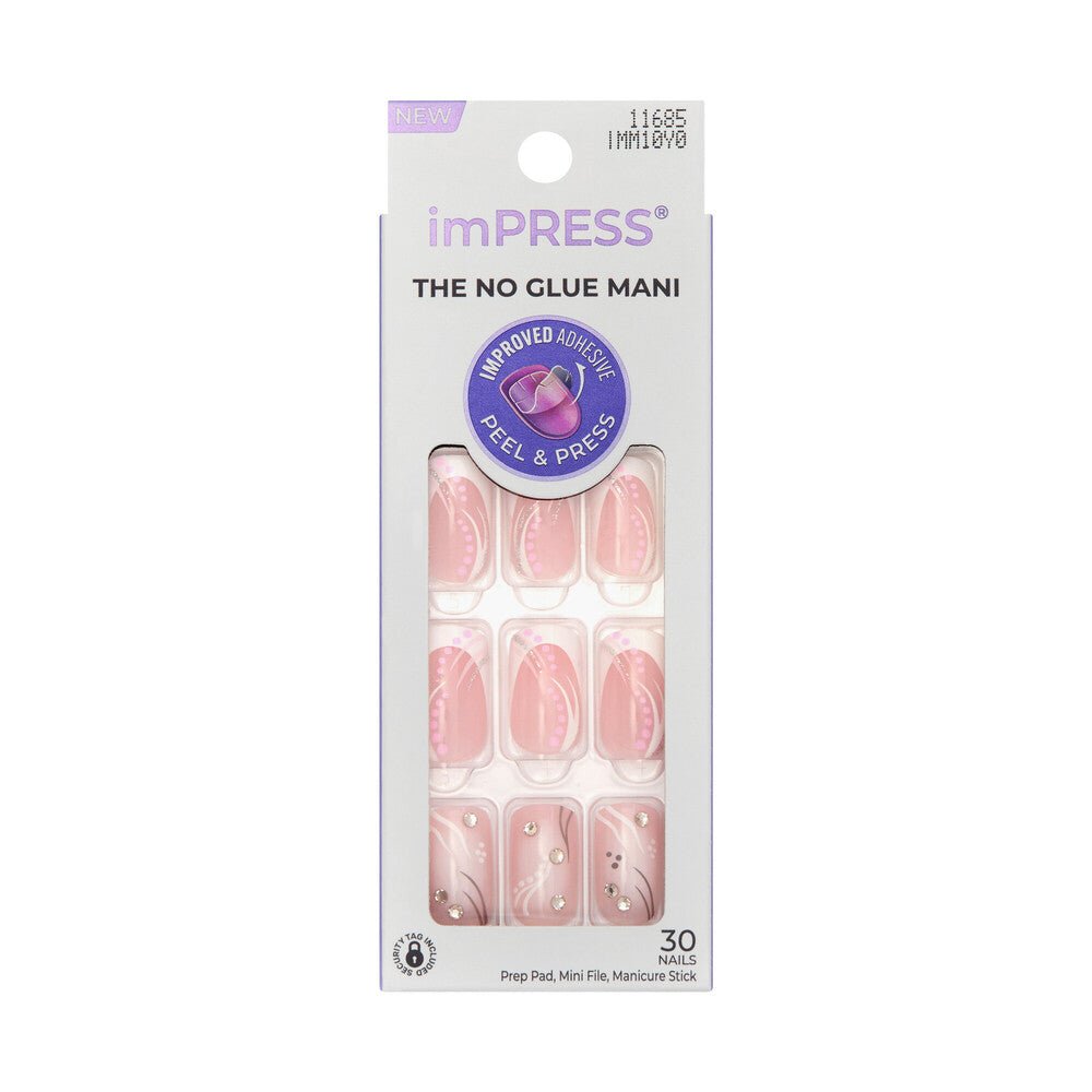 Kiss imPRESS Nails The No Glue French Manicure - Beauty Exchange Beauty Supply