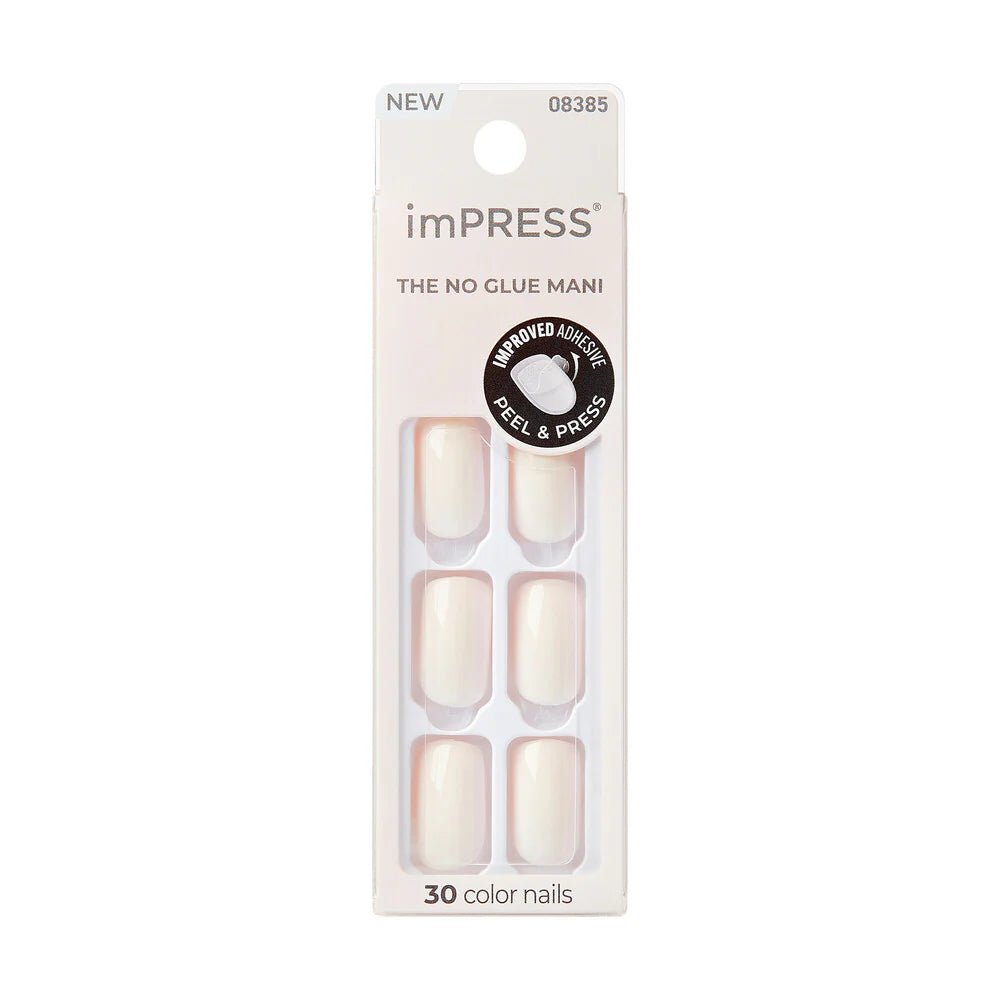 KISS imPRESS No Glue Mani Press - On Nails – 30PCS - Beauty Exchange Beauty Supply
