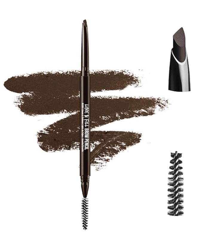 KISS Line & Fill Brow Pencil – 0.26g - Beauty Exchange Beauty Supply