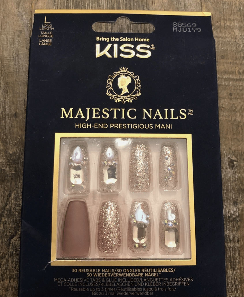 KISS Majestic Press - On Nails – 30 Count - Beauty Exchange Beauty Supply