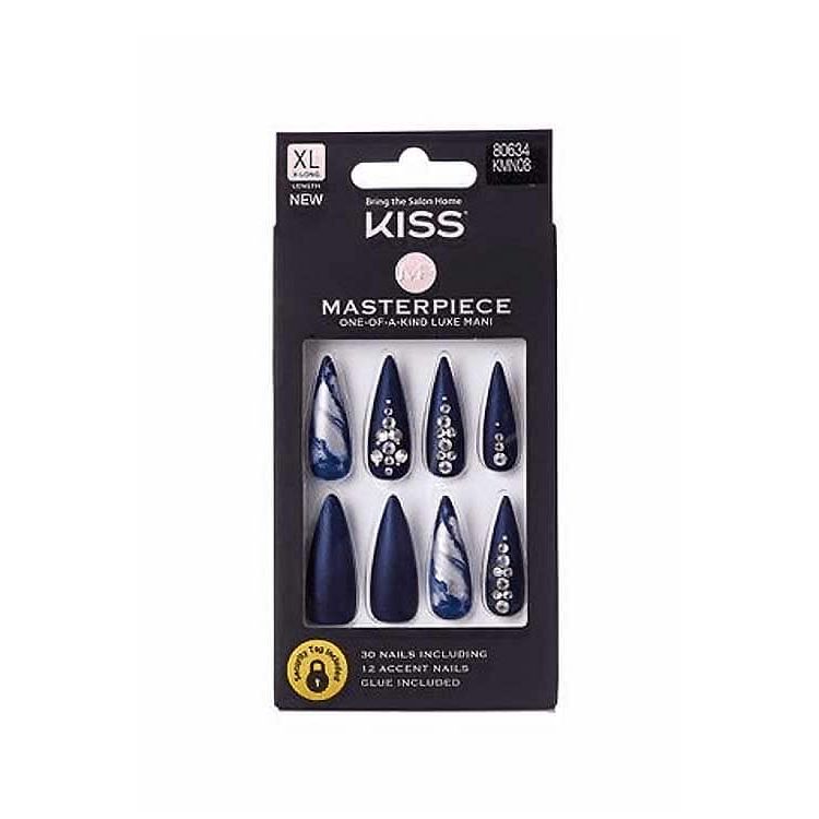 KISS Masterpiece One - of - a - Kind Luxe Mani – Exclusive & Elegant – Available in Shades (02, 07, 08) - Beauty Exchange Beauty Supply