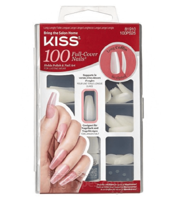 KISS Nail Tips Natural Finish – 100 Tips - Beauty Exchange Beauty Supply