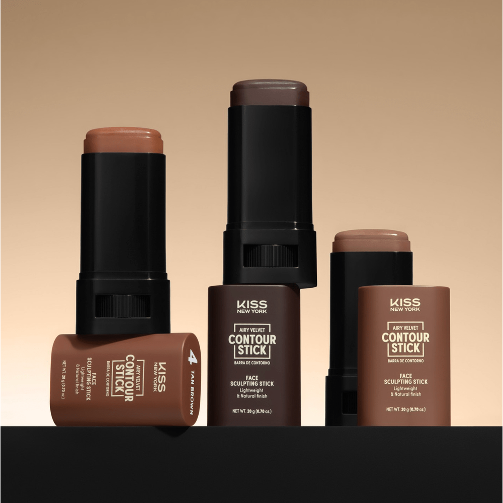 Kiss New York Airy Velvet Contour Stick – 20g - Beauty Exchange Beauty Supply