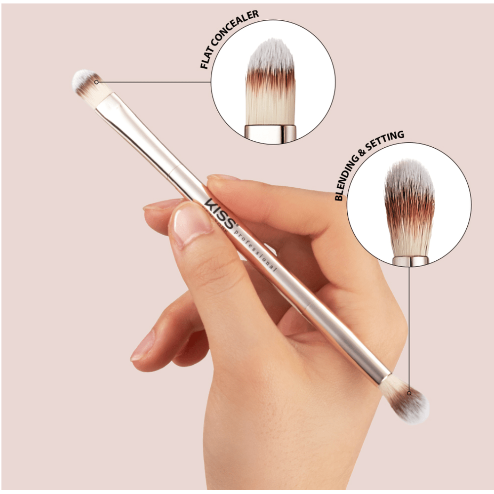 Kiss New York Dual Ended Makeup Brushes - Beauty Exchange Beauty Supply