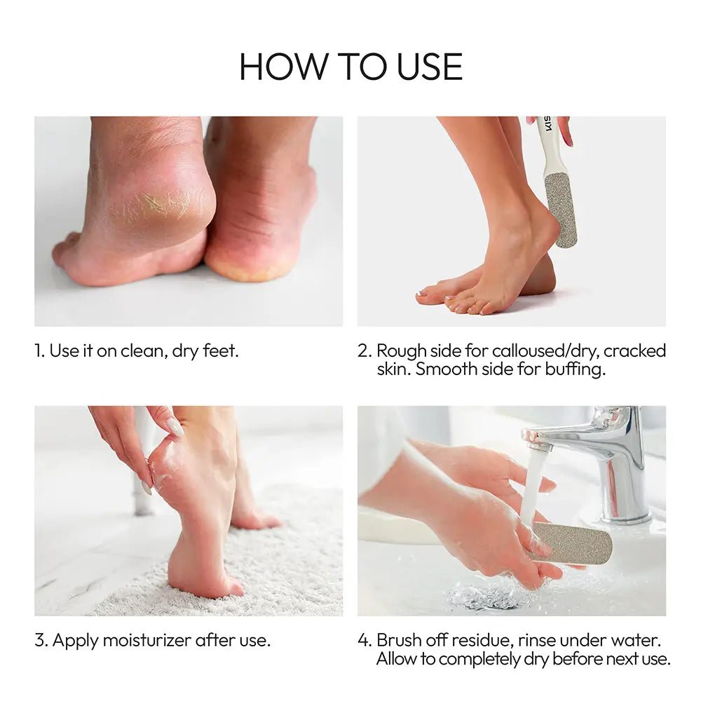 Kiss New York Dual - Sided Foot File - Regular - Beauty Exchange Beauty Supply