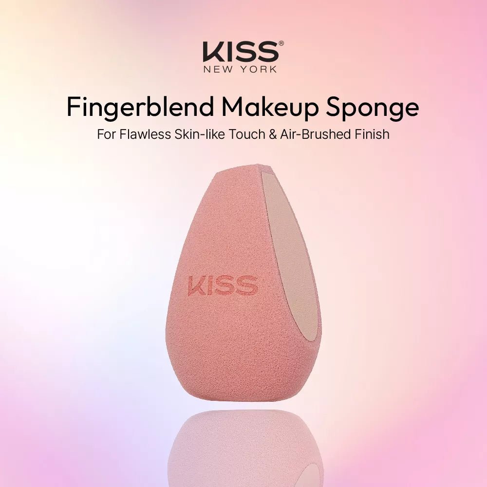Kiss New York Fingerblend Reusable Makeup Sponge - Beauty Exchange Beauty Supply