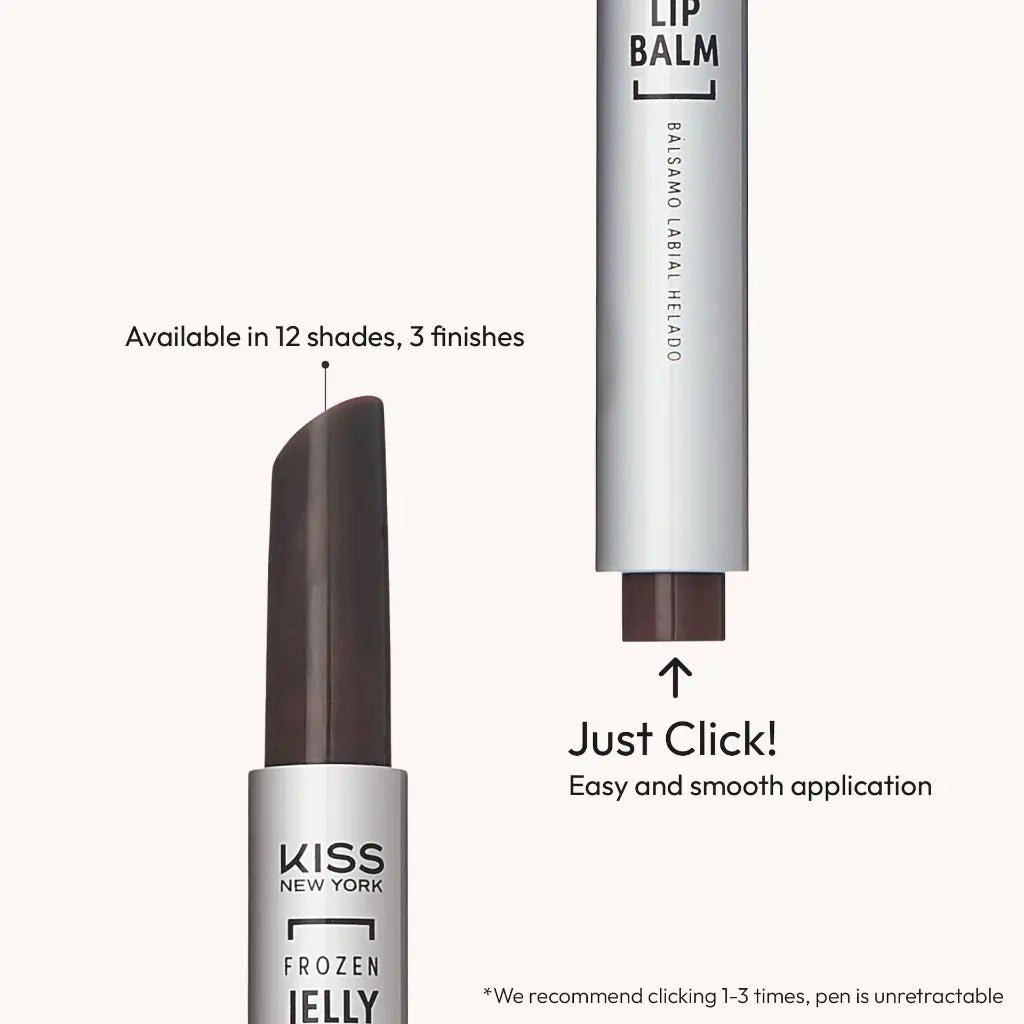 KISS New York Frozen Jelly Lip Balm Pen – 0.17oz - Beauty Exchange Beauty Supply