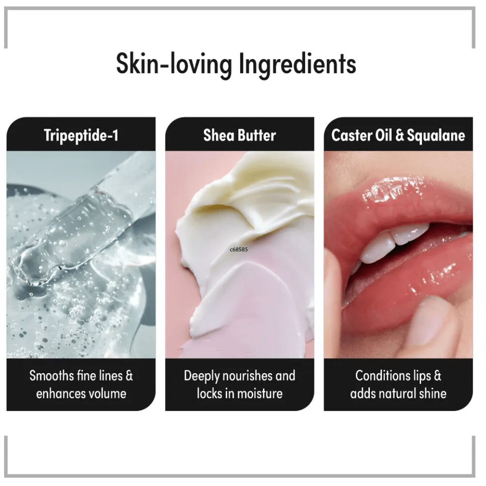 Kiss New York Peptide Pout Lip Treatment – Gloss - Beauty Exchange Beauty Supply
