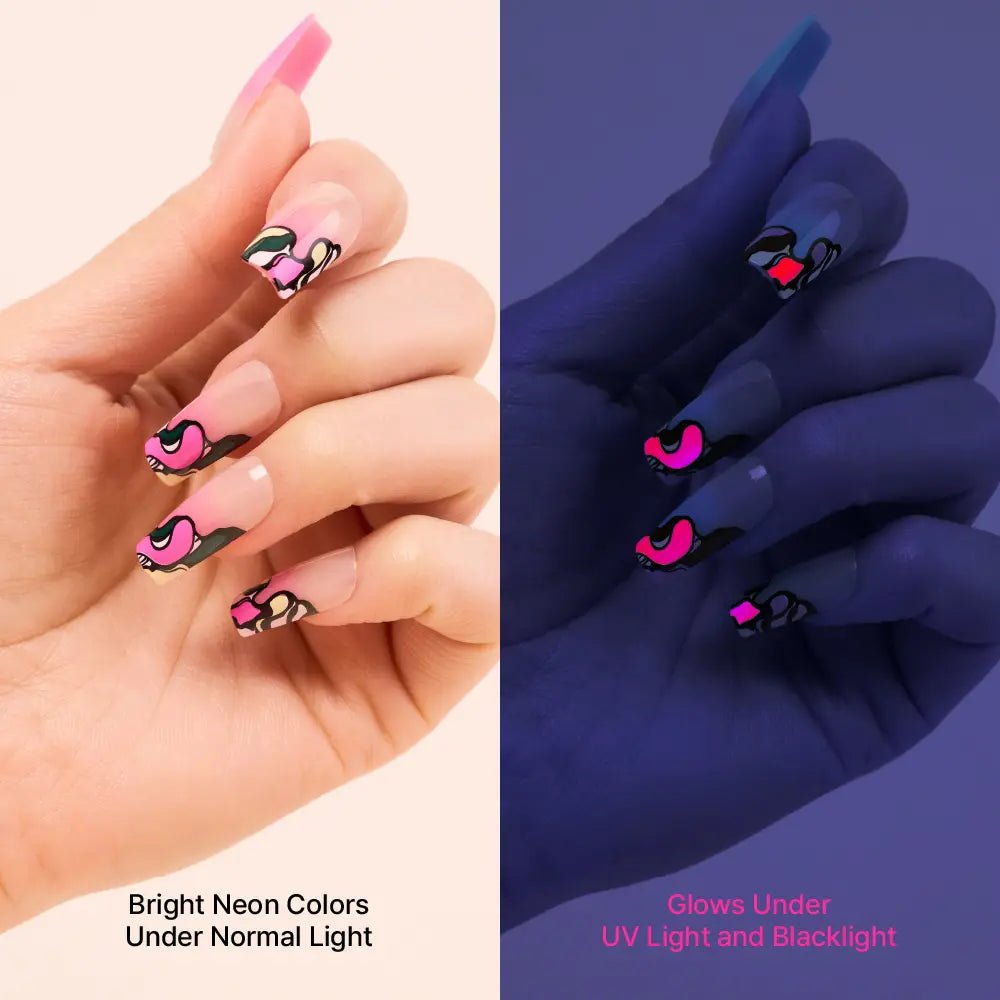 Kiss New York Precision Brush Neon Nail Art Liner - Beauty Exchange Beauty Supply