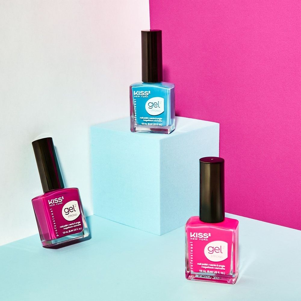 KISS NEW YORK PROFESSIONAL – Gel Strong Nail Polish For a Twinkling Touch | Ultra Shine | Salon - Quality Look - Beauty Exchange Beauty Supply