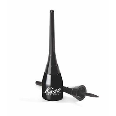 KISS NEW YORK PROFESSIONAL – Liquid Eyeliner (Black) EL03 | Bold Definition + Precision - Beauty Exchange Beauty Supply