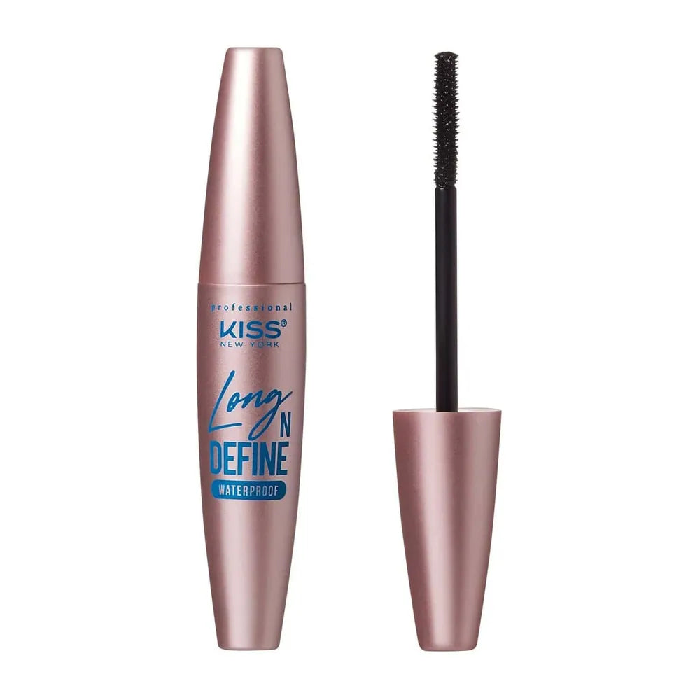 KISS NEW YORK PROFESSIONAL – Long ‘n Define Mascara | Length + Separation | 01 Washable & 02 Waterproof - Beauty Exchange Beauty Supply