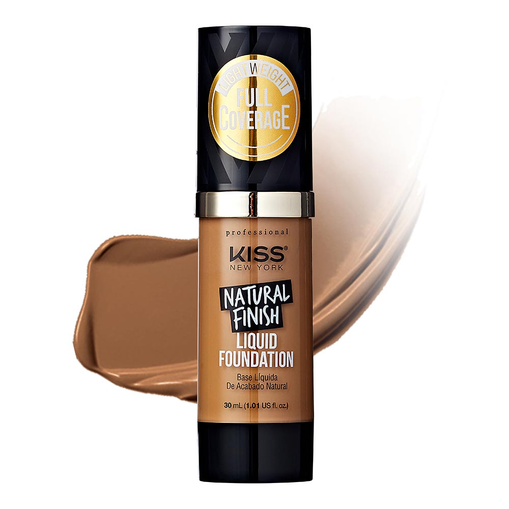 KISS New York ProTouch Liquid Foundation Shades 215–425