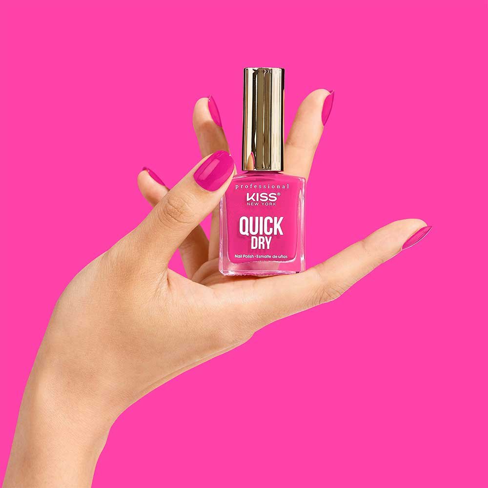 KISS NEW YORK PROFESSIONAL – Quick Dry Nail Polish | High Shine + 1 - Minute Dry Time | Shades 01–16 - Beauty Exchange Beauty Supply