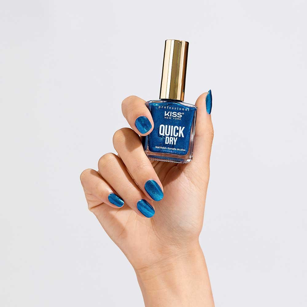 KISS NEW YORK PROFESSIONAL – Quick Dry Nail Polish | High Shine + 1 - Minute Dry Time | Shades 01–16 - Beauty Exchange Beauty Supply