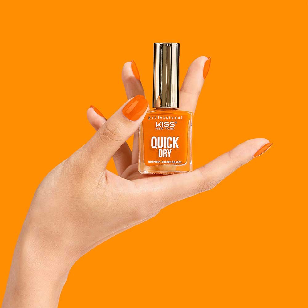 KISS NEW YORK PROFESSIONAL – Quick Dry Nail Polish | High Shine + 1 - Minute Dry Time | Shades 01–16 - Beauty Exchange Beauty Supply
