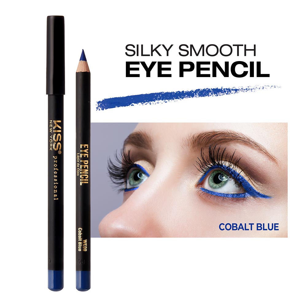 KISS NEW YORK PROFESSIONAL – Silky Smooth Eye Pencil Liner | Rich Pigment + Water - Resistant | 1.10g / 0.03oz - Beauty Exchange Beauty Supply