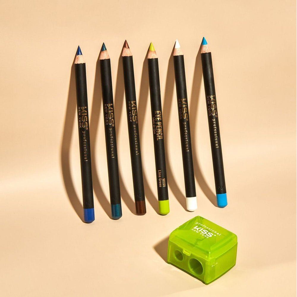 KISS NEW YORK PROFESSIONAL – Silky Smooth Eye Pencil Liner | Rich Pigment + Water - Resistant | 1.10g / 0.03oz - Beauty Exchange Beauty Supply
