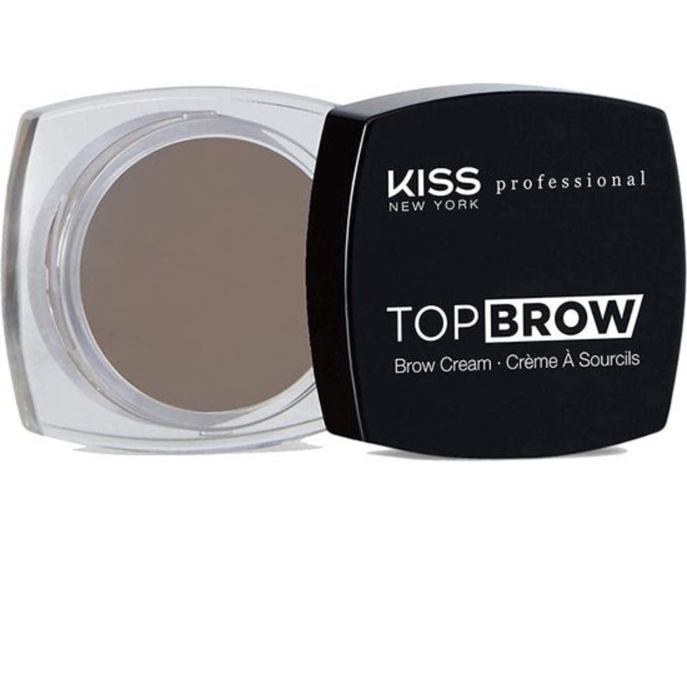 KISS NEW YORK PROFESSIONAL – Top Brow Eyebrow Cream | Sculpt + Define + All - Day Hold | Shades 01–06 - Beauty Exchange Beauty Supply