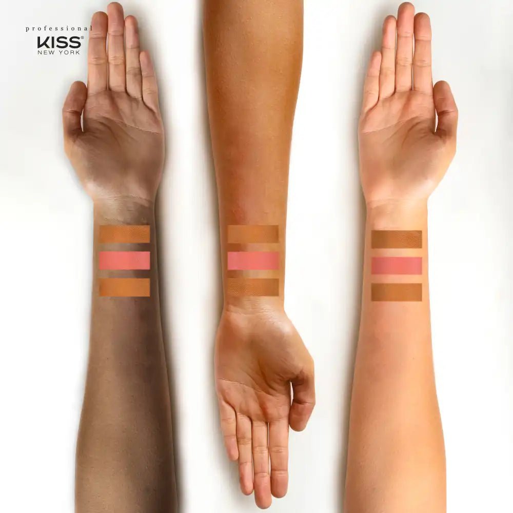 KISS NEW YORK PROFESSIONAL – Wow Concealer | Tri Color | Full Coverage | Shades 05–10 - Beauty Exchange Beauty Supply