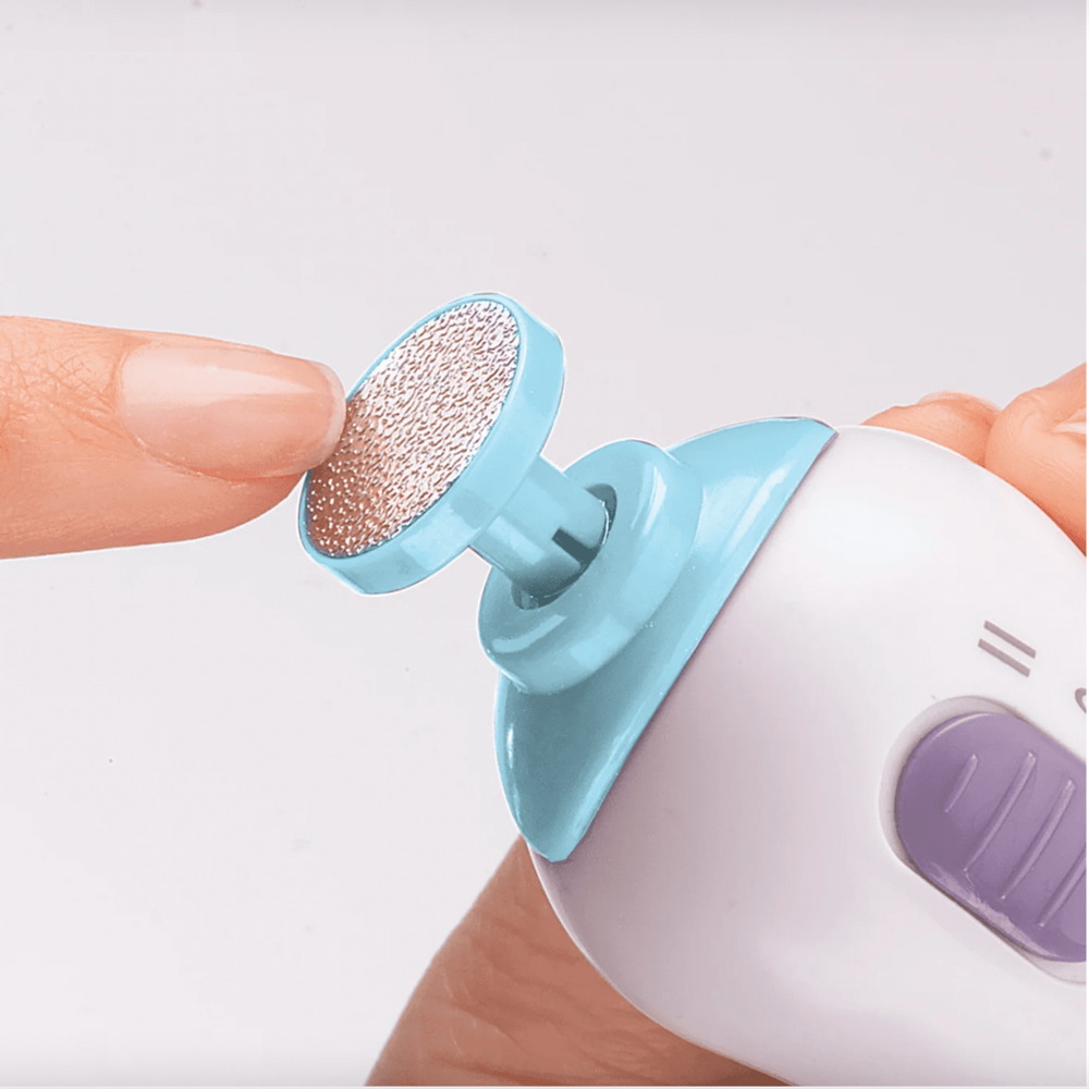 KISS Power File To Go – Battery - Powered 9 - Piece Portable Electric Nail File Kit - Beauty Exchange Beauty Supply