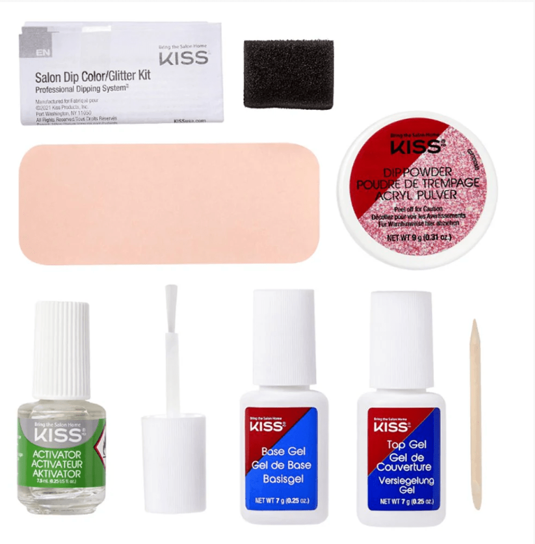 KISS Salon Dip Glitter Nail Kit - Beauty Exchange Beauty Supply
