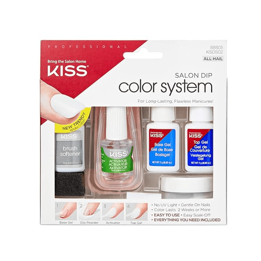 KISS Salon Dip Powder Nail Kit – All Hail Shade - Beauty Exchange Beauty Supply