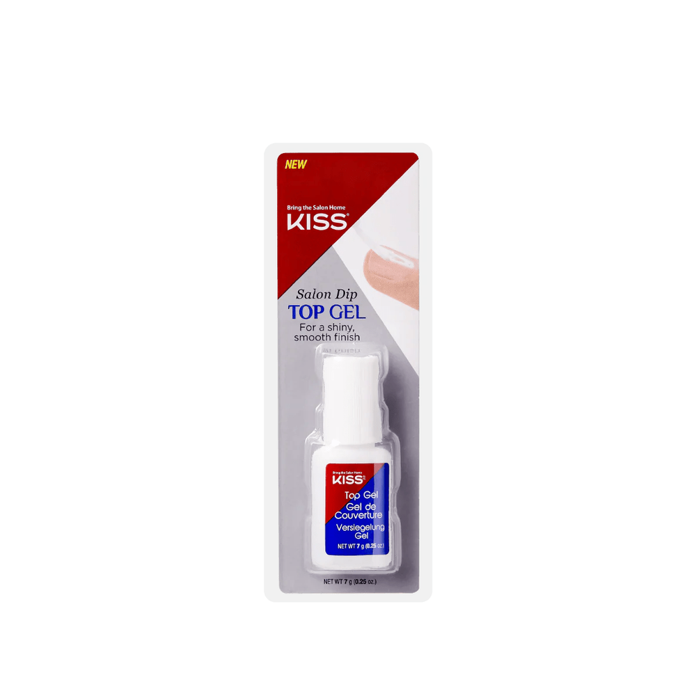 KISS Salon Dip Top Gel Long - Lasting Shine – 7g - Beauty Exchange Beauty Supply