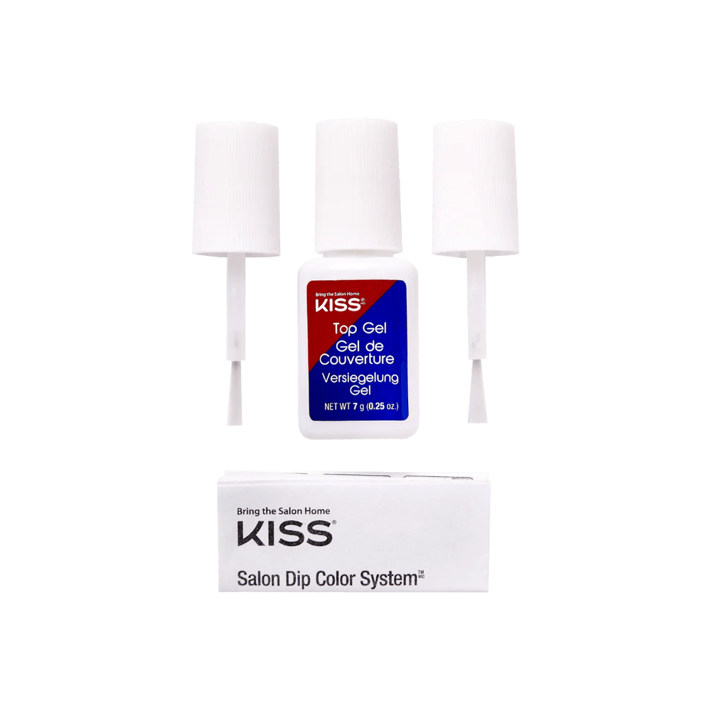 KISS Salon Dip Top Gel Long - Lasting Shine – 7g - Beauty Exchange Beauty Supply