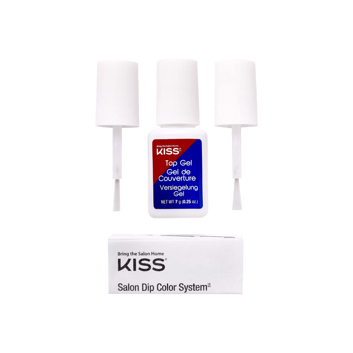 KISS Salon Dip Top Gel Long - Lasting Shine – 7g - Beauty Exchange Beauty Supply