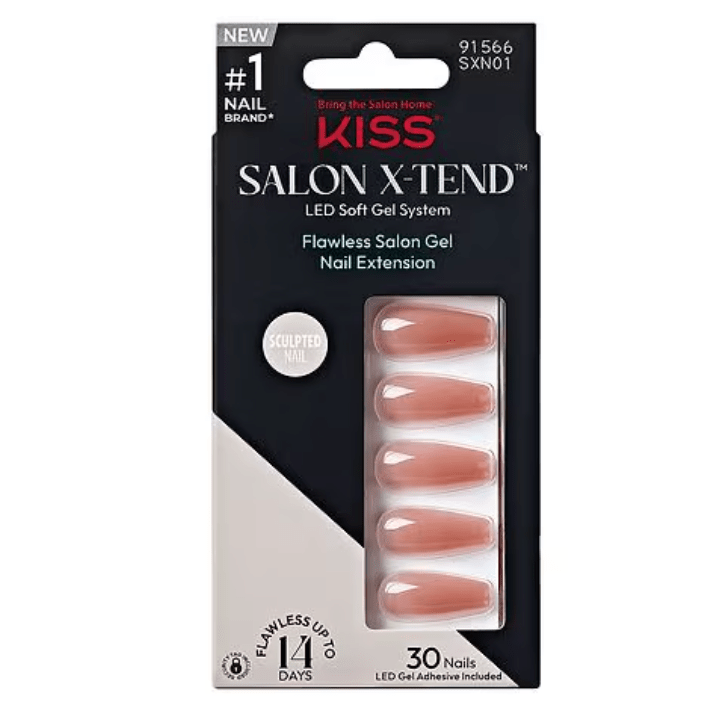 KISS Salon X - tend Press - On Nails – Styles 01 to 04 - Beauty Exchange Beauty Supply