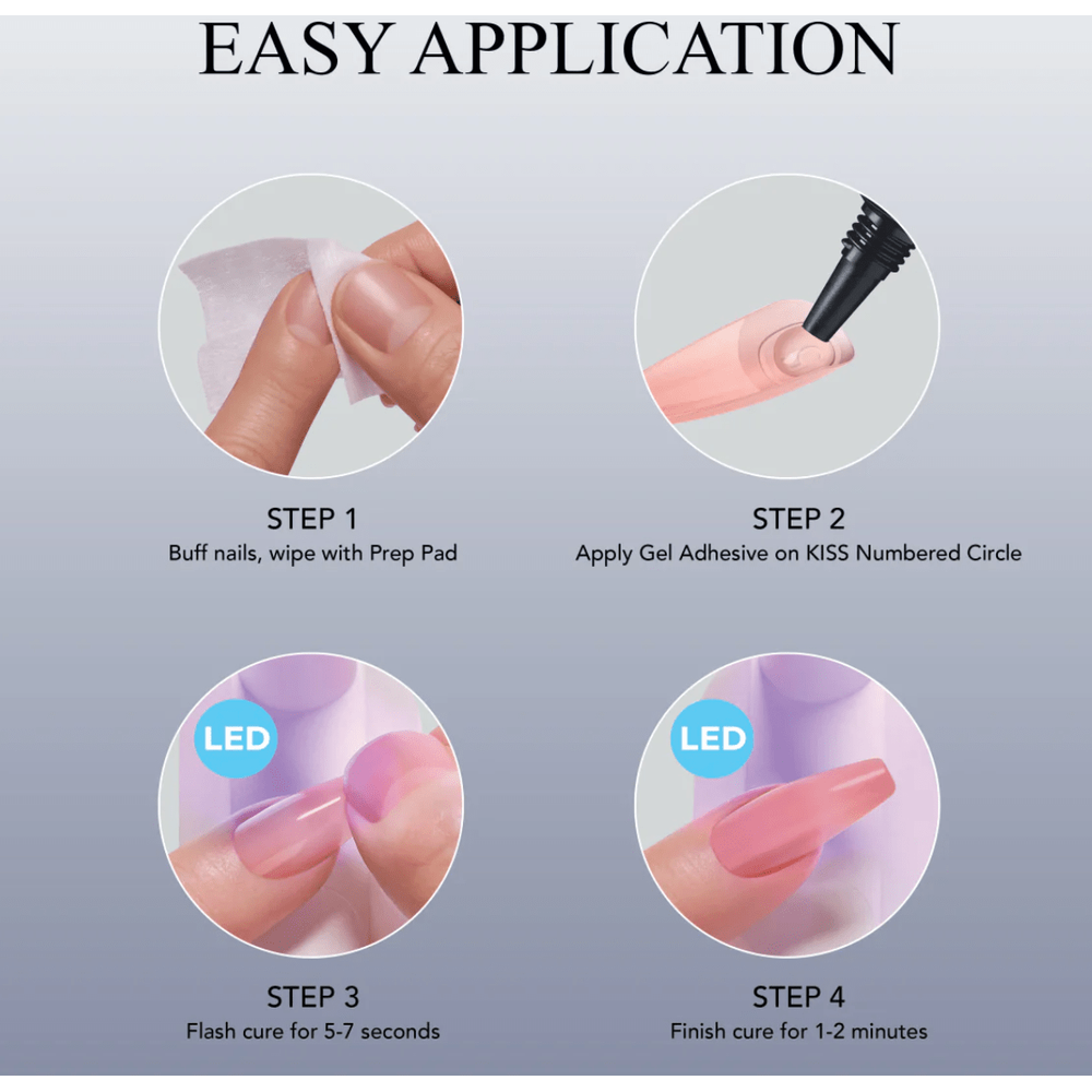 KISS Salon X - tend Soft Gel Adhesive – 10ml - Beauty Exchange Beauty Supply